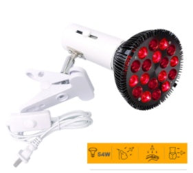 Lâmpada de Fototerapia Infravermelha LED | Fisioterapia em Casa