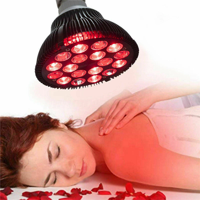 Lâmpada de Fototerapia Infravermelha LED | Fisioterapia em Casa